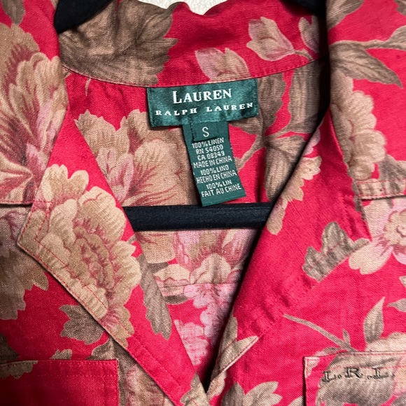 Lauren Ralph Lauren linen blouse - Picture 2 of 3